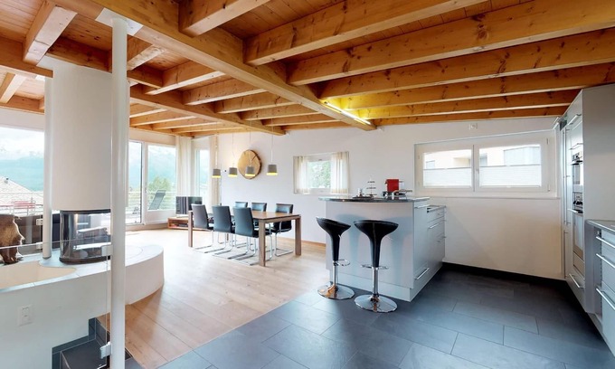 Samedan Apartment | Situated just above the village centre of Samedan you will find the popular apar