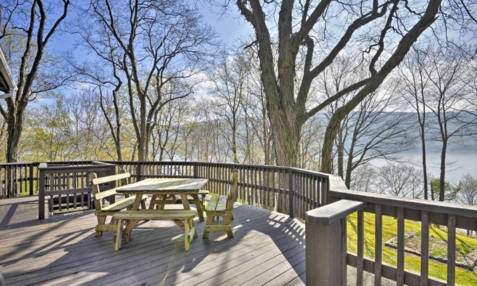 Homer House | Skaneateles Lake Home Water Views and Private Beach