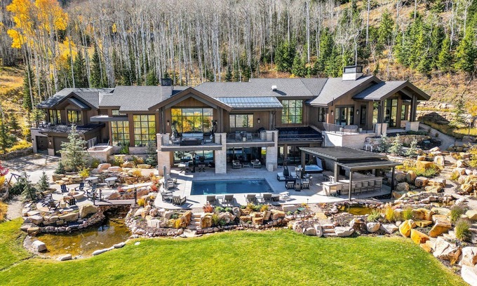 Park City House | Ski in out secluded mountain sanctuary with private pool, hot tub, game room