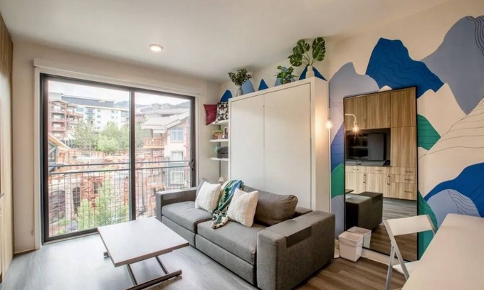 Park City Apartment | Ski-in, Ski-out “Tiny Home” Studio - Pool & Arcade