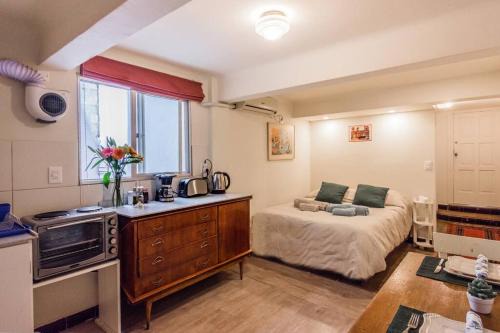 Ciudad Vieja Apartment | Sky Garden Sarandi [ Studio ] Pool & Barbacue