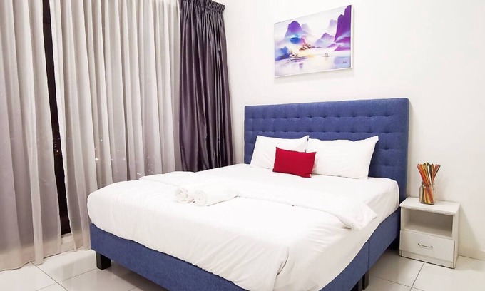Bukit Indah Apartment | Sky Loft AEON (5pax -B17) @ JB City Homestay