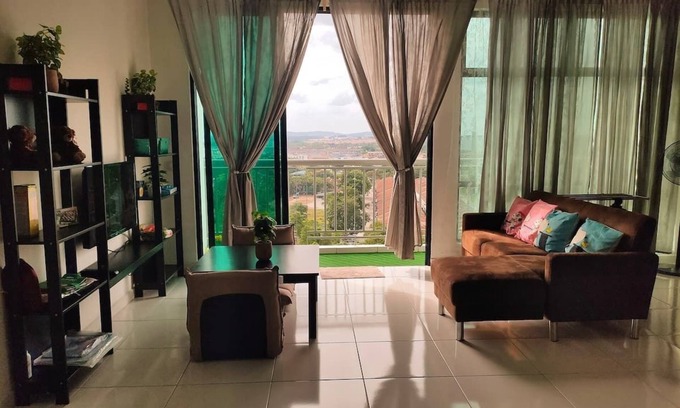 Taman Desa Tebrau Apartment | Sky Suite at Bukit Indah 2BDR-7Pax near AEON/Legoland