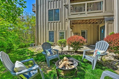 Mercersburg Apartment | Slopeside Serenity Whitetail Condo Walk to Lift