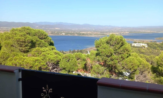 Porto Pino Apartment | Small cozy apartment with a unique panoramic