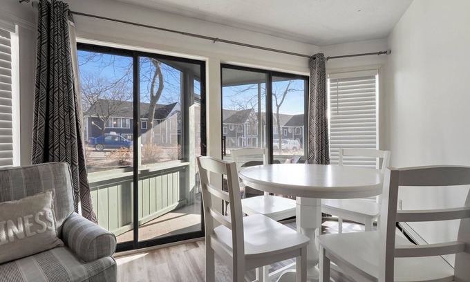 Charlevoix Condo | Small dog friendly | Downtown Charlevoix Condo | Indoor/Outdoor Pool