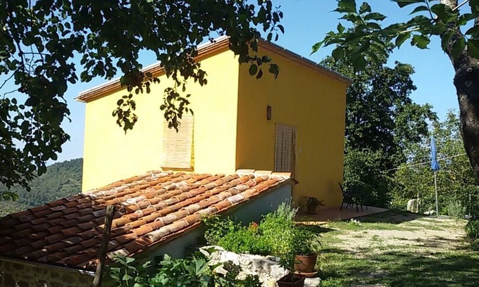 Tortorella Apartment | Small fine apartment in the green with sea views and terrace in the Cilento