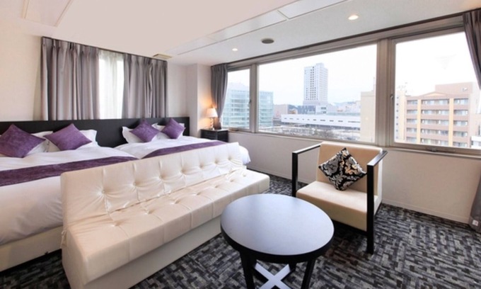 Fukui Hotel | Smoking Deluxe Twin Prepaid Centurion Standa/Fukui Fukui