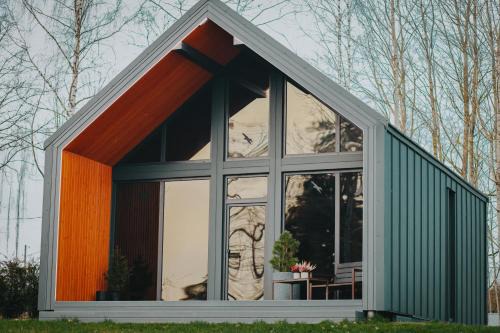 Madona Villa | Sniegi design cabin with sauna