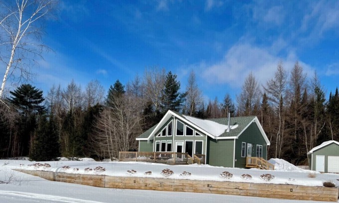 Stark House | Snowmobile & ATV right on our property to trails, Ride the wilds, corridor 5.