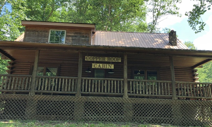 Webster Springs Cabin | Snuggled in the mountains of Bergoo, the Copper Roof Cabin awaits your visit.