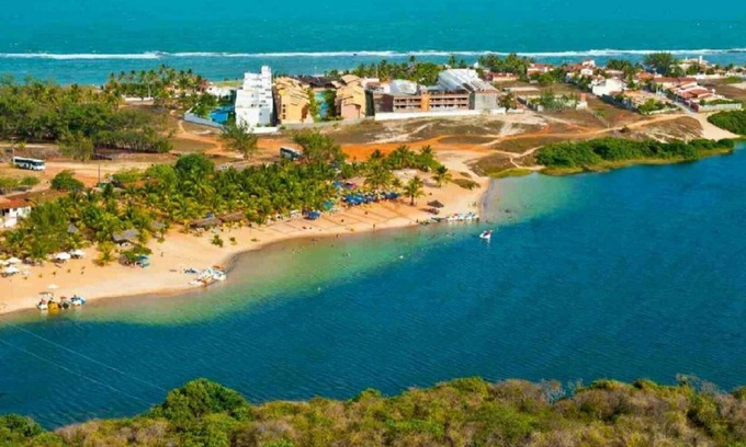 Barra de Tabatinga Apartment | Sonia Flats - Ground floor apartment in Camurupim Beach - Condominium by the sea.