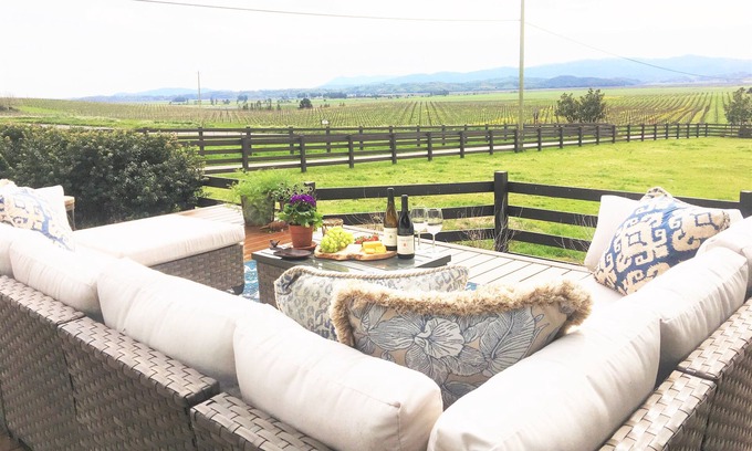 Bay Area House | Sonoma County Modern Farmhouse, Views, Vineyards, Hot Tub & Sonoma Horse Park