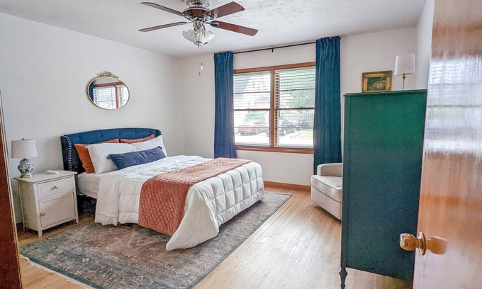 Jerome House | Spacious 2-bedroom home with garage/fenced yard