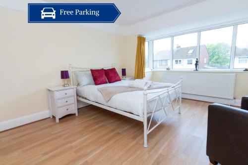Whitestake House | Spacious 2BR Home with Free Parking