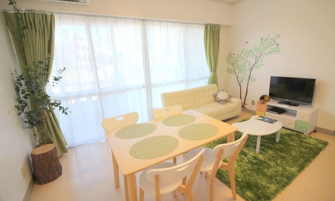 Yamachi Apartment | Spacious 2LDK Totoro House Passenger car renta/Okinawa Okinawa