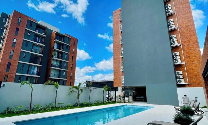 Luque Apartment | Spacious 3-Bedroom Apartment with Fitness Center and WiFi in Charming Luque