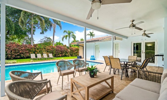 Plantation House | Spacious 4BR/3BA pool home, stylishly decorated
