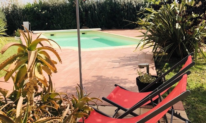 Cazouls-les-Beziers Villa | SPACIOUS and Comfortable villa any comfort and swimming pool