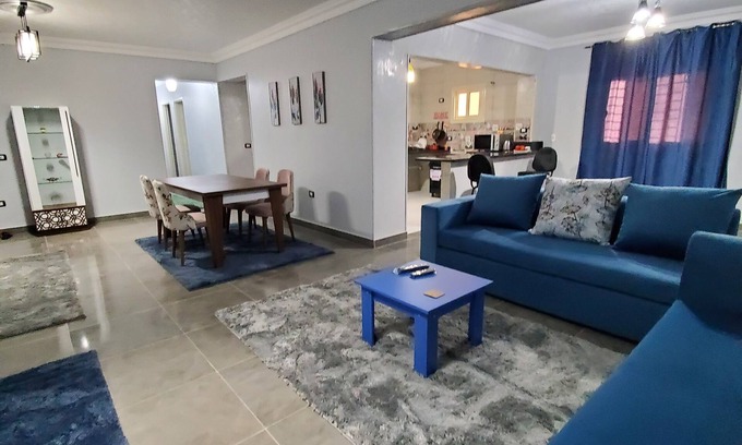 Al-Basatin Apartment | Spacious apartment in October city close to Mall of Arabia [Families only]