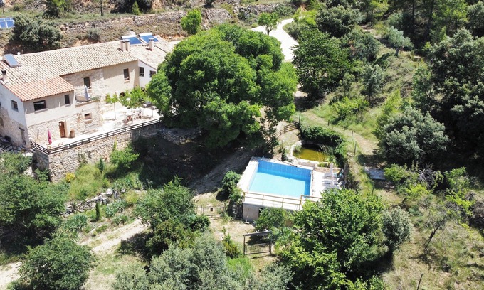 Fuentespalda Apartment | Spacious apartment in renovated farmhouse in the mountains. Pet-friendly!