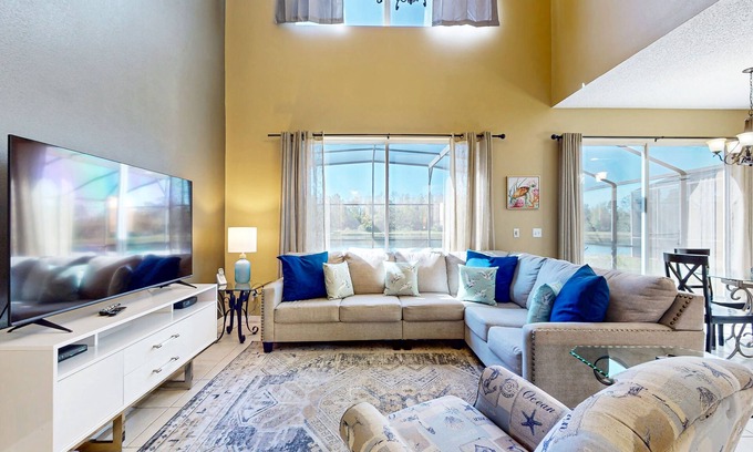 Kissimmee House | Spacious home with private pool, game room, shared hot tub-Dog Friendly