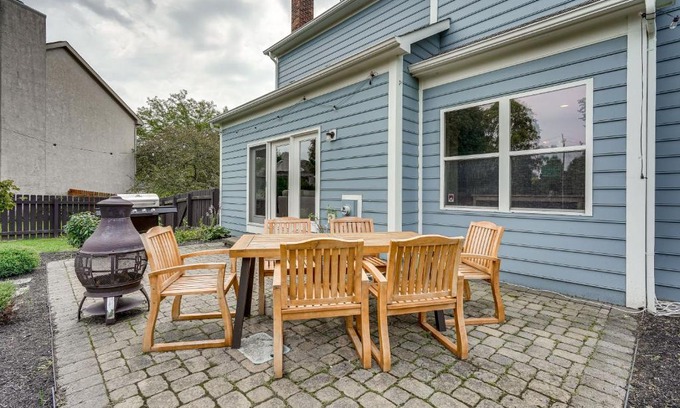 Lewis Center House | Spacious Lewis Center Home with Yard and Gas Grill!