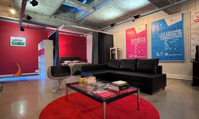 Liege Apartment | Spacious loft, private parking, courtyard and terrace. Pets welcome!