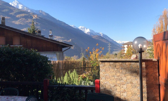 Saint-Vincent Apartment | Spacious two-room apartment with garden and parking space
