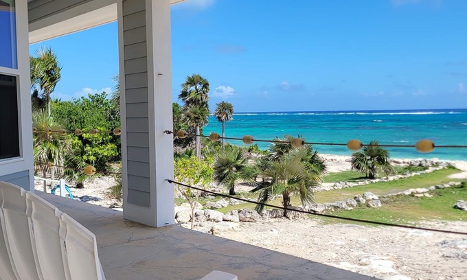 Port Howe House | Spectacular Ocean Front Home with a Beautiful Secluded Sandy Beach.