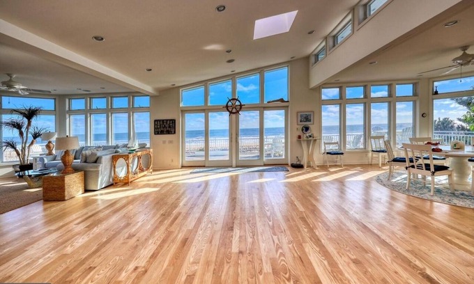 North Beach House | Spectacular Oceanfront house, Private Lane, North Beach, 100 ft beachfront views
