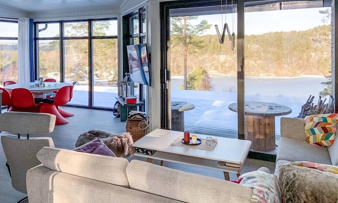 Kragero House | Spend an idyllic island vacation in this enchanting vacation home by the fjord.