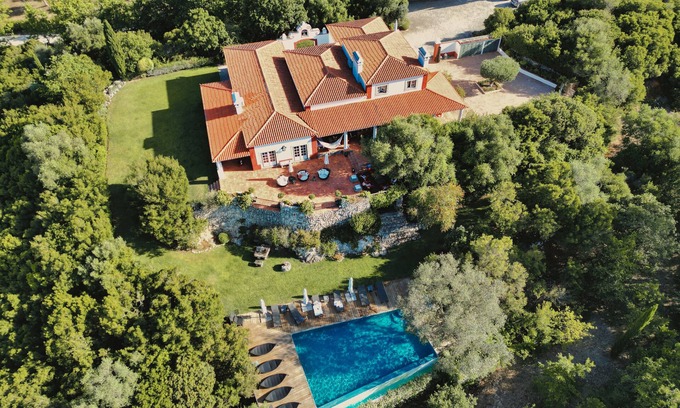 Vila Nogueira de Azeitao House | St Antonio Arrabida-salt pool-Tennis-A/C -close to beaches-35 min lisbon