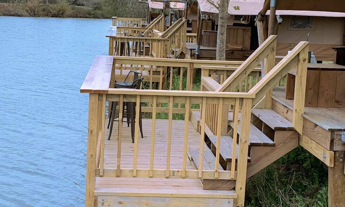 Port Isabel Cabin | Stay in a Safari Tent Near SpaceX Launch Site