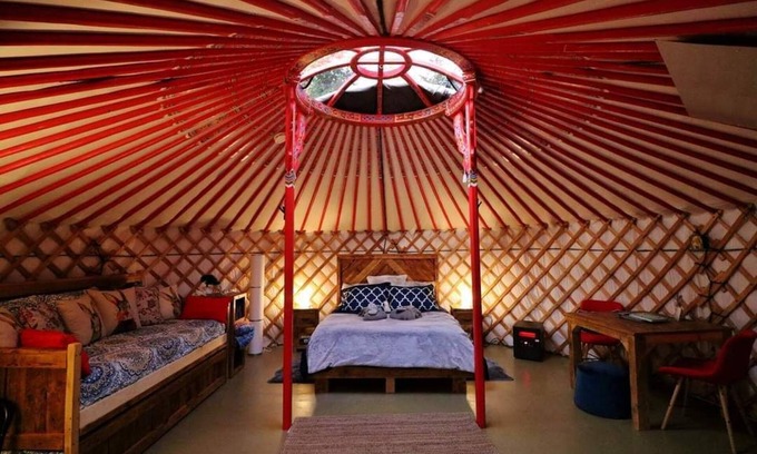 Morell Resort | Stay in an Authentic Mongolian Yurt with Private Hot Tub