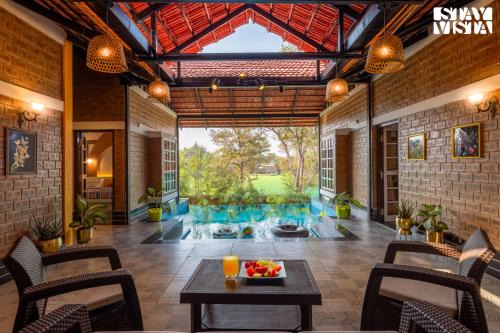 Karjat Villa | StayVista's Lumos Paradise - Villa with Infinity Pool, Terrace, Expansive Lawn & Gazebo
