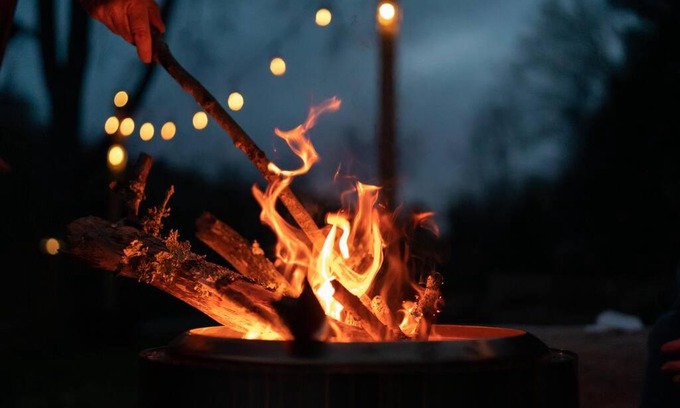 Ellenville House | Stream Side cabin surrounded by woods + Fire Pit