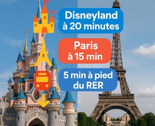 Noisy-le-Grand Apartment | Studio 5 minutes RER A