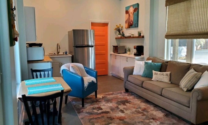 Yaupon Beach Apartment | Studio - direct 2 min beach walk with public access end of street.