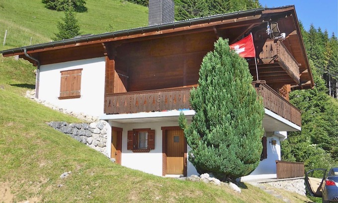 Jaun Apartment | Studio for 2-4 people on a south-facing slope with a beautiful view