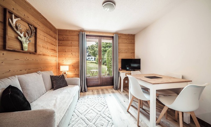 Demi-Quartier Apartment | Studio l'Alpette - Ideal for families