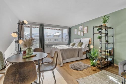 Engelberg Apartment | Studio mit Bergblick Titlis, Luzern, Pilatus, See