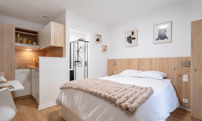 Marange-Silvange Apartment | Studios de la forêt: a cocoon in the heart of Amnéville's tourist center
