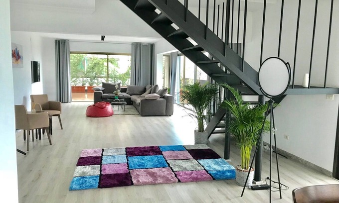 Beirut Apartment | Stunning Modern Duplex in Gemmeyzeh with a 360 View!