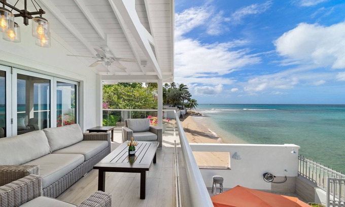 Merlin Bay House | Stunning Sea Views From This Beachfront House On The Barbados West Coast