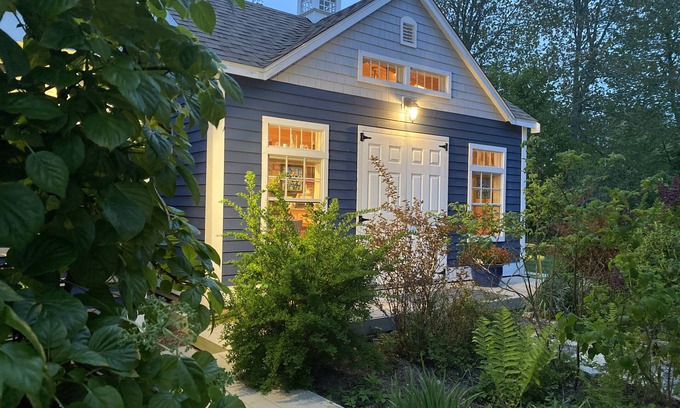 Castine Cottage | Stunning Tiny House -as if Below Decks on a Yacht! Sailing inspired interior.