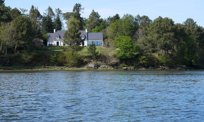 Gouesnach Villa | Stunning villa on a water-sea river (close to Bénodet's estuary)