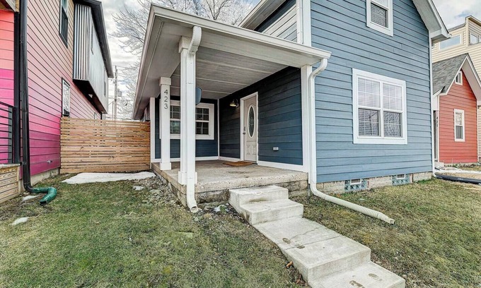 Indianapolis House | Stylish - 2BR - Bates-Hendricks