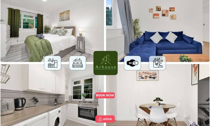 Mildmay Apartment | Stylish Apt w Kingsize Bed near Arsenal FC Stadium