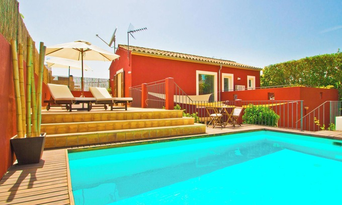 Pla De Na Tesa House | Stylish villa in Palma, with heated pool and private garden.